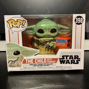 COPY - Funko pop the child with pendant 398, 2020 fall convention